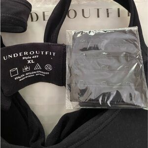 UNDEROUTFIT Comfort shaping bra Black XL New w/Tags Back Fastener